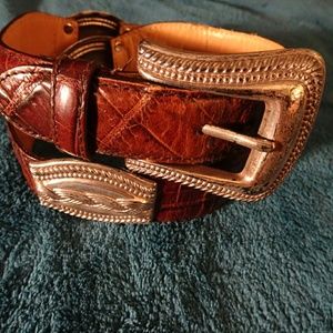 Vintage FOSSIL Leather Belt